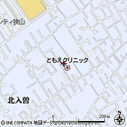 埼玉県狭山市北入曽458-37周辺の地図