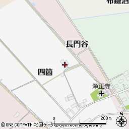 千葉県印旛郡栄町四箇75周辺の地図
