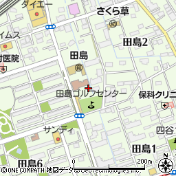 田島ゴルフセンター周辺の地図