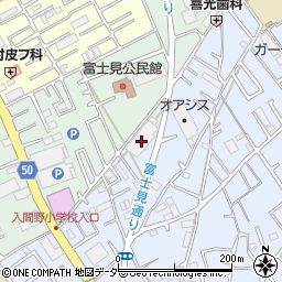 埼玉県狭山市北入曽856-4周辺の地図