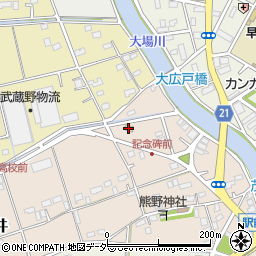 セブンイレブン三郷茂田井店周辺の地図