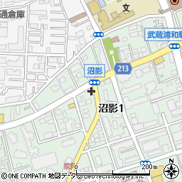 セオサイクル埼玉南周辺の地図