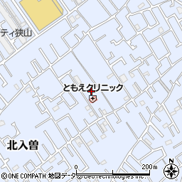 埼玉県狭山市北入曽458-38周辺の地図