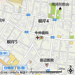 常生寺周辺の地図