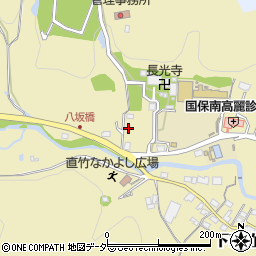 埼玉県飯能市下直竹1039-6周辺の地図