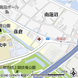埼玉県三郷市南蓮沼742周辺の地図
