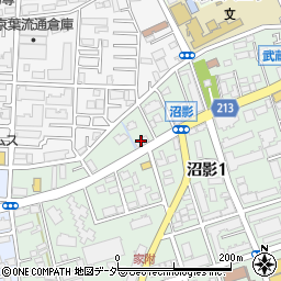 ななこし武蔵浦和店周辺の地図