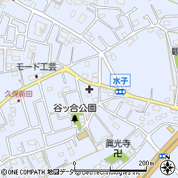 埼玉県富士見市水子2690周辺の地図
