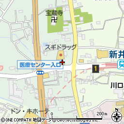 サイゼリヤ 西新井宿店周辺の地図
