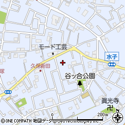 埼玉県富士見市水子2673周辺の地図