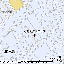 埼玉県狭山市北入曽458-41周辺の地図