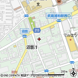 武蔵化成株式会社周辺の地図