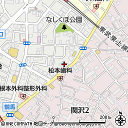 東和銀行鶴瀬支店周辺の地図
