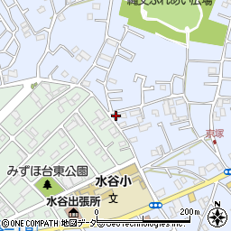 埼玉県富士見市水子2527周辺の地図