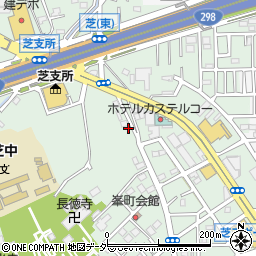埼玉県川口市芝6313-1周辺の地図