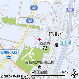 千葉県香取郡東庄町笹川い604-2周辺の地図