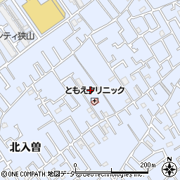 埼玉県狭山市北入曽458-42周辺の地図