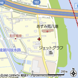 埼玉県八潮市八條3685-6周辺の地図