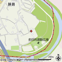 埼玉県狭山市笹井3135周辺の地図