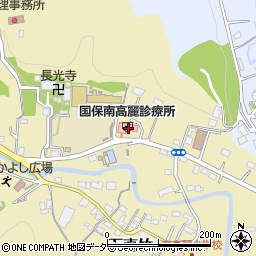 埼玉県飯能市下直竹1091-1周辺の地図