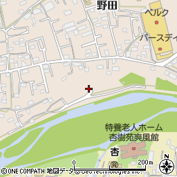 埼玉県入間市野田787周辺の地図