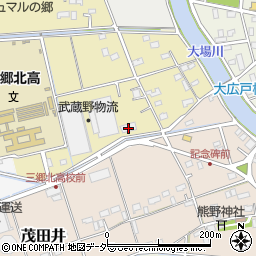 埼玉県三郷市大広戸756周辺の地図