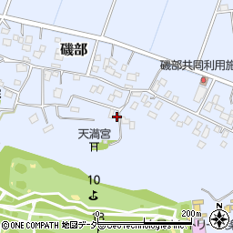 千葉県成田市磯部541-1周辺の地図