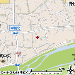 埼玉県入間市野田738周辺の地図