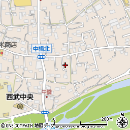 埼玉県入間市野田733周辺の地図