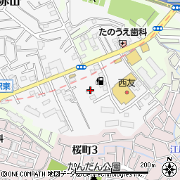 埼玉県川口市赤山1366-1周辺の地図