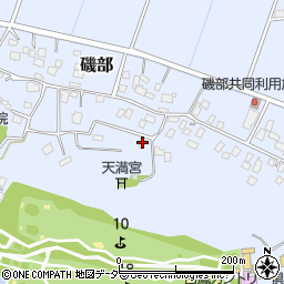 千葉県成田市磯部540周辺の地図