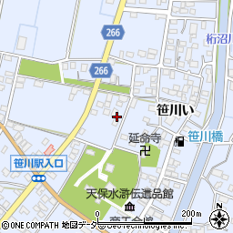 千葉県香取郡東庄町笹川い5507周辺の地図
