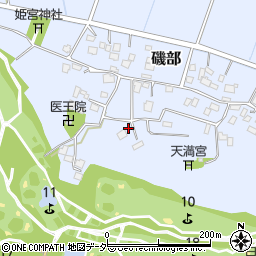 千葉県成田市磯部524周辺の地図