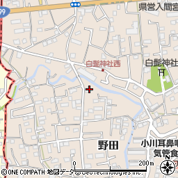 埼玉県入間市野田315周辺の地図