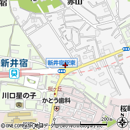 埼玉県川口市赤山1319周辺の地図