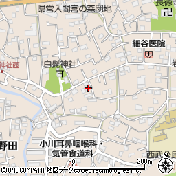 埼玉県入間市野田559周辺の地図