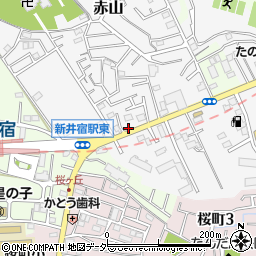 埼玉県川口市赤山1204周辺の地図