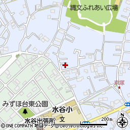 埼玉県富士見市水子2121周辺の地図