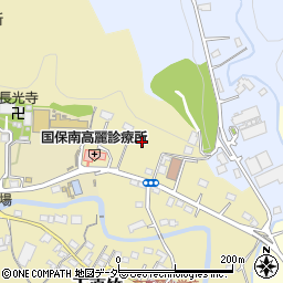 埼玉県飯能市下直竹1120-1周辺の地図