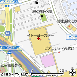 パソコン市民講座イトーヨーカドー三郷店教室周辺の地図