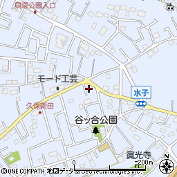 埼玉県富士見市水子7544周辺の地図