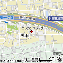 拓洋倉庫周辺の地図