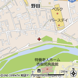 埼玉県入間市野田807周辺の地図