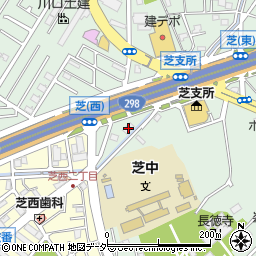 埼玉県川口市芝6812周辺の地図