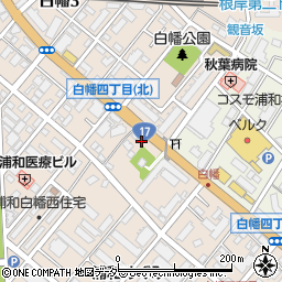 アクシス武蔵浦和周辺の地図
