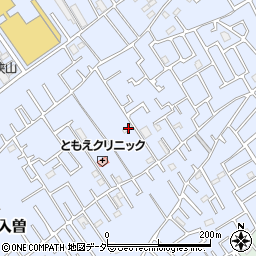 埼玉県狭山市北入曽486周辺の地図