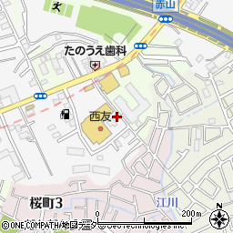埼玉県川口市赤山1420周辺の地図