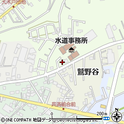 千葉県柏市岩井802-12周辺の地図