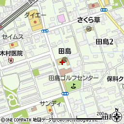 埼玉県さいたま市桜区田島2丁目16周辺の地図