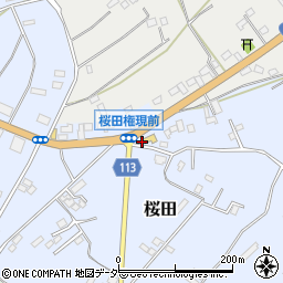 千葉県成田市桜田1003周辺の地図
